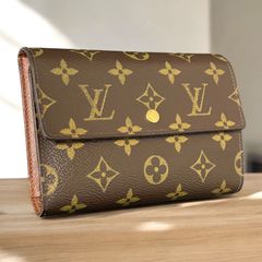 s46 ポルト トレゾール エテュイ パピエ モノグラム 3つ 三つ 折り