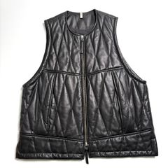 A07160 未使用品 24AW RIPVANWINKLE レザーベスト：S - メルカリ