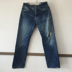 12027 【90s】 Levi's デニムパンツ 501XX  ボタン裏555 USA製 バレンシア工場 34インチ 赤耳 BIGE 復刻 ヴィンテージ 99年製 LVC