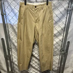 universal products ユニバーサルプロダクツ cotton 1tuck pants ベージュ サイズ2 