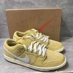 NIKE SB Dunk Low Pro ISO 'Saturn Gold' ダンクロウプロサターンゴールド ホワイト ベージュ イエロー サイズ30 箱有 ナイキ