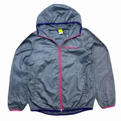 アディダス ナイロンパーカー ナイロンジャケット 薄手 ウィンドブレーカー レディース L グレー系