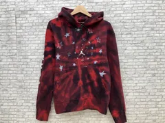 NIKE ナイキ AIR JORDAN エア ジョーダン フーデットパーカー プルオーバー SP210901NIG サイズXS レッド ジャンプマン 刺繍ロゴ
