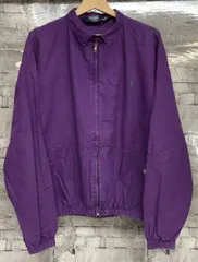 POLO RALPH LAUREN ポロラルフローレン 三角タグ  スウィングトップ ブルゾン サイズ L パープル 