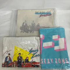 SexyZone THE HIGHLIGHT ツアー フェイスタオル Tシャツ ショッピングバッグ 未開封 まとめ売り NLQ511 f116
