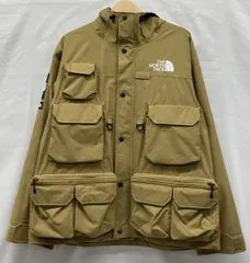 THE NORTH FACE コート ベージュ ノースフェイス　Supreme シュプリーム　Cargo Jacket Gold 　　Mサイズ　NF0A4QSXWR4-M