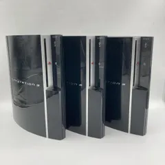 【中古】本体）【ジャンク】SONY/PS3 本体/動作未確認/CECH-H00×2 CECH-L00×1[6]