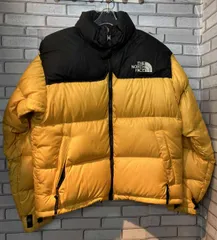 THE NORTHFACE ザノースフェイス ダウンジャケット NF004AM イエロー Sサイズ アウトドア