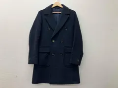 BARNEYS NEWYORK バーニーズ ニューヨーク ウール コート 2160616 ネイビー 46 サイズ