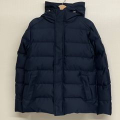 ⭕️新品未使用】TATRAS メンズ フード付きダウンコート ネイビー L