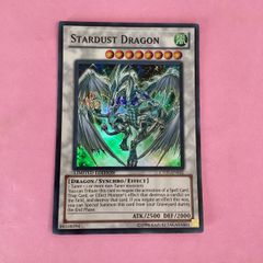 特価】遊戯王 英語版 閃光竜スターダストドラゴン ウルトラレア 1st