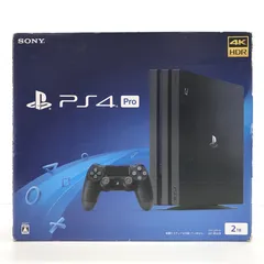 ○SONY ゲーム機本体 PlayStation 4 Pro ジェット・ブラック 2TB (CUH-7200CB01) 開封品