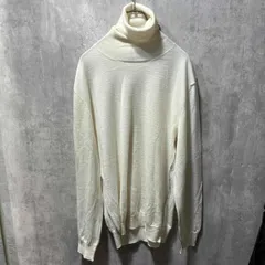 00s archive DOLCE & GABBANA turtle neck knit サイドデザインタートルネックニット サイズ56 ドルチェアンドガッバーナ