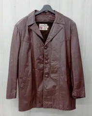 Sears/シアーズ/レザージャケット/70s/ライナー付きレザージャケット/ブラウン系/サイズ44