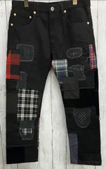 【美品】JUNYA WATANABE COMME des GARCONS MAN パッチワークパンツ ジュンヤワタナベ コムデギャルソンマン ブラック size S