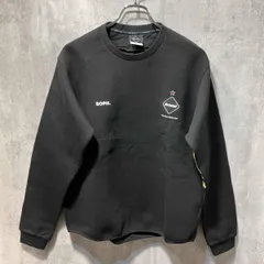 FCRB スウェット カモ柄切替スウェットシャツ Sサイズ ブラック FCRB-180026 エフシーレアルブリストル 