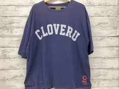 Cloveru/半袖Tシャツ/Wide CollegeLogo Tee/ネイビー/LサイズL/CLSS-2310L