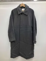 STUDIOUS ステュディオス RIVER MELTON BAL COLLAR COAT リバー メルトン バルカラーコート 2way使用 グレー サイズ1 114651041