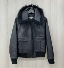 AVIREX/アヴィレックス/シングルライダース/6281015/ファーカラーG-1ジャケット/ブラック/Mサイズ