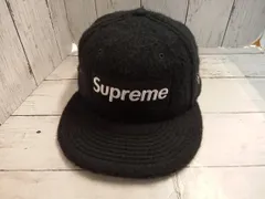 Supreme シュプリーム キャップ ウール ブラック ストリート サイズ7 1/4
