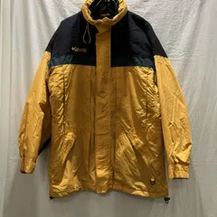 90s Columbia /ナイロンジャケット/イエロー/L 状態考慮 マウンテンパーカー コロンビア 