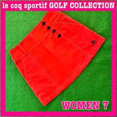le coq GOLF ルコックスポルティフゴルフ ロゴ刺繍 コットン混 ストレッチ ゴルフスカート 7