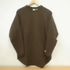 Goodwear グッドウェア　USAコットン 　長袖Tシャツ　ロングスリーブTシャツ　袖リブ　2W7-5504　Mサイズ　ブラウン　未使用品　MC010