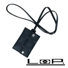 ルイヴィトン ■美品■ ポルトカルト オンストラップ カードケース IDケース モノグラム エクリプス ブラック M83155 【369391】8