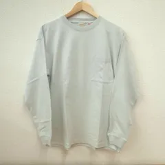 Goodwear グッドウェア　USAコットン 　ポケット付長袖Tシャツ　ロングスリーブTシャツ　袖リブ　2W7-5500　Mサイズ　ライトブルー系　未使用品　MC011