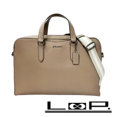 コーチ ■美品■ グラハム 2WAY ブリーフケース ショルダーバッグ レザー ブラウン C8174 【432408】9