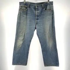 【中古】90s LEVI'S 501XX サイズW42L32 ※膝穴あり リーバイス[19]