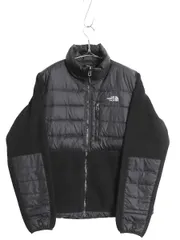 【お得なクーポン配布中!】 US企画 ノースフェイス デナリ ダウン ジャケット レディース М / アウトドア 550フィル フリース ブルゾン フルジップ ワンポイント 黒