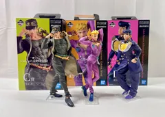 A2190・一番くじ JOJO ジョジョ C D E賞 3体セット フィギュア