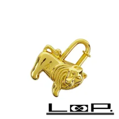 HERMES ライオン型キーホルダー 1997年製　カデナ　シルバー 2025年最新】エルメス カデナ ライオンの人気アイテム - メルカリ