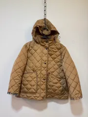 バーバリー キルティング フード ジャケット XXL (レディースSサイズ可能)