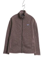 【お得なクーポン配布中!】 パタゴニア ベターセーター ジャケット レディース S / アウトドア 裏起毛 フリース セーター フルジップ ブルゾン ハイネック シンプル 茶
