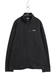 【お得なクーポン配布中!】 パタゴニア ベターセーター ジャケット メンズ L / 古着 18年製 フリース セーター フルジップ ブルゾン ハイネック アウトドア ブラック