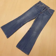 )422★ 70s 80s Wrangler フレア デニムパンツ W30 ブーツカット ジーンズ ラングラージャパン 日本製 ビンテージ 古着 レトロ 当時物