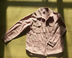 エコール リー サイズ15 ピンク シャツ型 ジャケット