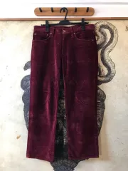 (M) kolor コーデュロイ パンツ