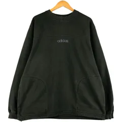 古着 00年代 アディダス adidas ロゴスウェットシャツ トレーナー メンズL相当/eaa603780