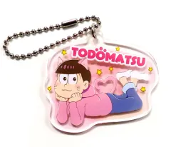 【中古】キーホルダー・マスコット(キャラクター) トド松 ネコ松さんアクリルチャーム 「一番くじ おそ松さん～ネコ松さんダス～」 N賞