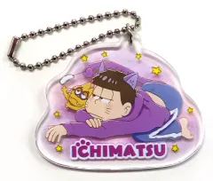 【中古】キーホルダー・マスコット(キャラクター) 一松 ネコ松さんアクリルチャーム 「一番くじ おそ松さん～ネコ松さんダス～」 N賞