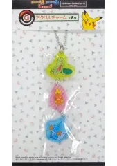 【中古】キーホルダー・マスコット(キャラクター) キモリ＆アチャモ＆ミズゴロウ アクリルチャーム 「ポケットモンスター サン・ムーン発売記念 Pokemon Collectionくじ 1996→2016」 G賞