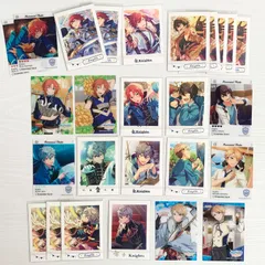 あんさんぶるスターズ あんスタ Knights 紙類セット カード 朱桜 司月永 レオ瀬名 泉朔間 凛月鳴上 嵐 ぱしゃこれ ナイツ まとめ売り