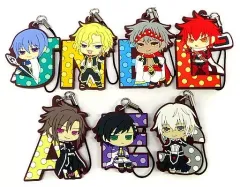 【中古】ストラップ(キャラクター) [単品] 集合 描きおろしちびキャララバーストラップ7個セット 「PS Vitaソフト ワンド オブ フォーチュン R2 ～時空に沈む黙示録～ アニメイト限定セット」 同梱特典