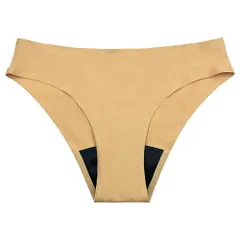 吸収型サニタリー ショーツ 吸水ショーツ 生理用ショーツ ブラジリアン フェムテック 多い日 軽い日 漏れない リブ おしゃれ 小さいサイズ 大きいサイズ rss-012