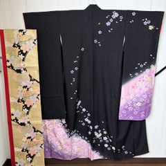 振袖］中古品 桜文様 F-016 - メルカリ