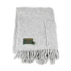 TWEEDMILL ツイードミル ストール ブランケット マフラー グレーのサムネイル