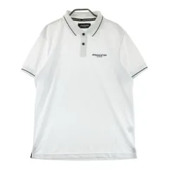 サイズ：L AQUASCUTUM アクアスキュータム  半袖ポロシャツ  ホワイト系 [240101575650] ゴルフウェア メンズ ストスト